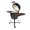 Kamado anglinė kepsninė TUNABONE TunaBone classic 21 col. (dydis M) tamsiai pilka