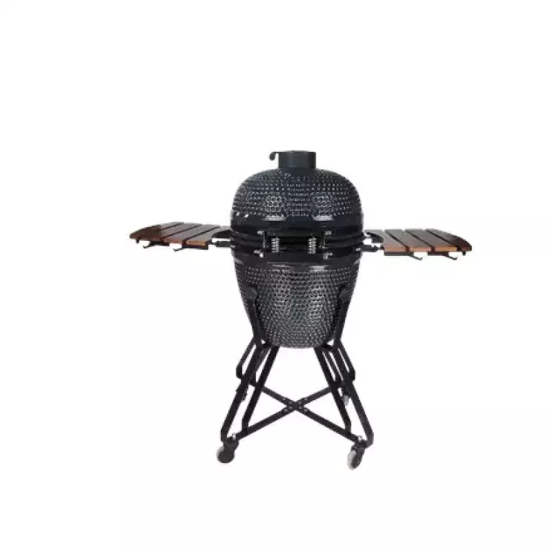 Kamado anglinė kepsninė TUNABONE TunaBone classic 21 col. (dydis M) tamsiai pilka