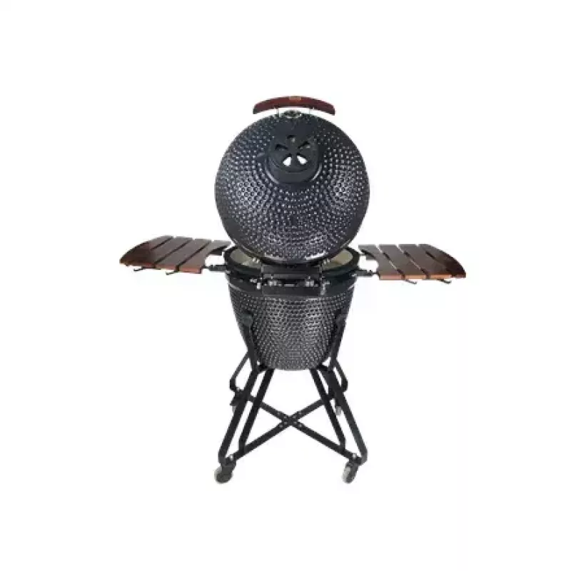 Kamado anglinė kepsninė TUNABONE TunaBone classic 21 col. (dydis M) tamsiai pilka