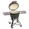 Keraminis kamado grilis TARGUS TBG24GREEN-02 — 24 colių žalias anglies grilis