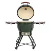 Keraminis kamado grilis TARGUS TBG24GREEN-02 — 24 colių žalias anglies grilis