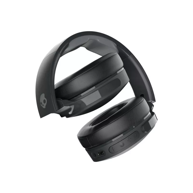 Ausinės Skullcandy Hesh ANC — laidinės ir belaidės, Bluetooth 5.0, ANC, USB-C, 22 h veikimo, 3,5 mm, juodos