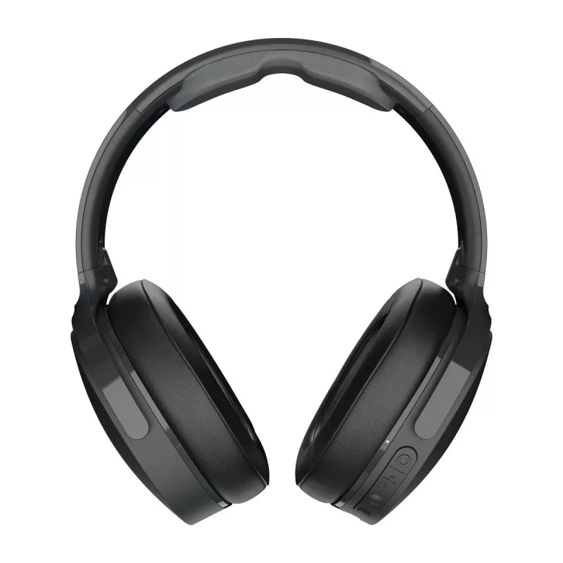 Ausinės Skullcandy Hesh ANC — laidinės ir belaidės, Bluetooth 5.0, ANC, USB-C, 22 h veikimo, 3,5 mm, juodos