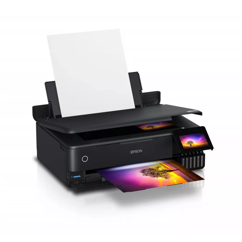 Daugiafunkcis rašalinis spausdintuvas Epson EcoTank L8180 — A3+, spalvotas, 5760x1440 DPI, 32 ppm, dvipusis, Wi‑Fi, Ethernet
