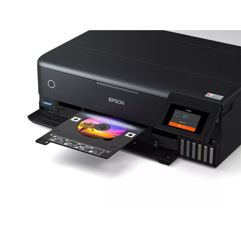 Daugiafunkcis rašalinis spausdintuvas Epson EcoTank L8180 — A3+, spalvotas, 5760x1440 DPI, 32 ppm, dvipusis, Wi‑Fi, Ethernet
