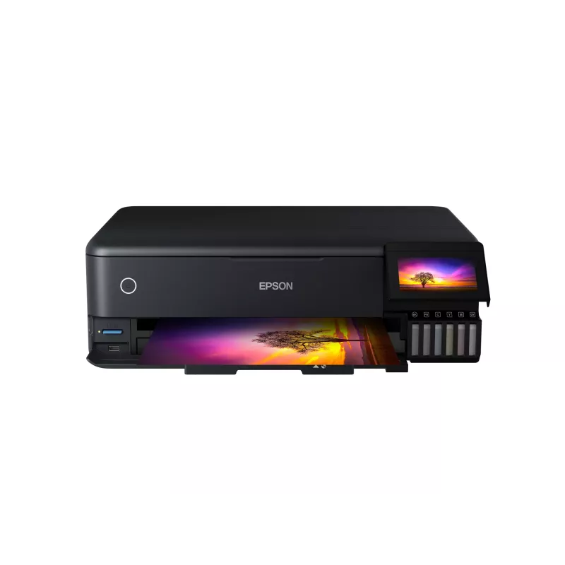 Daugiafunkcis rašalinis spausdintuvas Epson EcoTank L8180 — A3+, spalvotas, 5760x1440 DPI, 32 ppm, dvipusis, Wi‑Fi, Ethernet