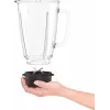 Stalo blenderis Tefal BlendForce II BL4388 — 800 W, 1,25 l stiklinis indas, ledo smulkinimas, juodas/šlifuotas plienas