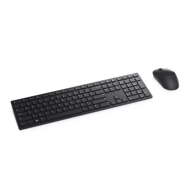 DELL Pro belaidė klaviatūra ir pelė KM5221W - US International (QWERTY) - juoda - (RTL BOX)