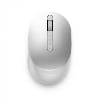 DELL Pro Premium Compact Mouse - MS7421W - Platinum Silver, ambidextrinė, optinė, RF belaidė + Bluetooth, 1600 DPI, platina, sidabrinė