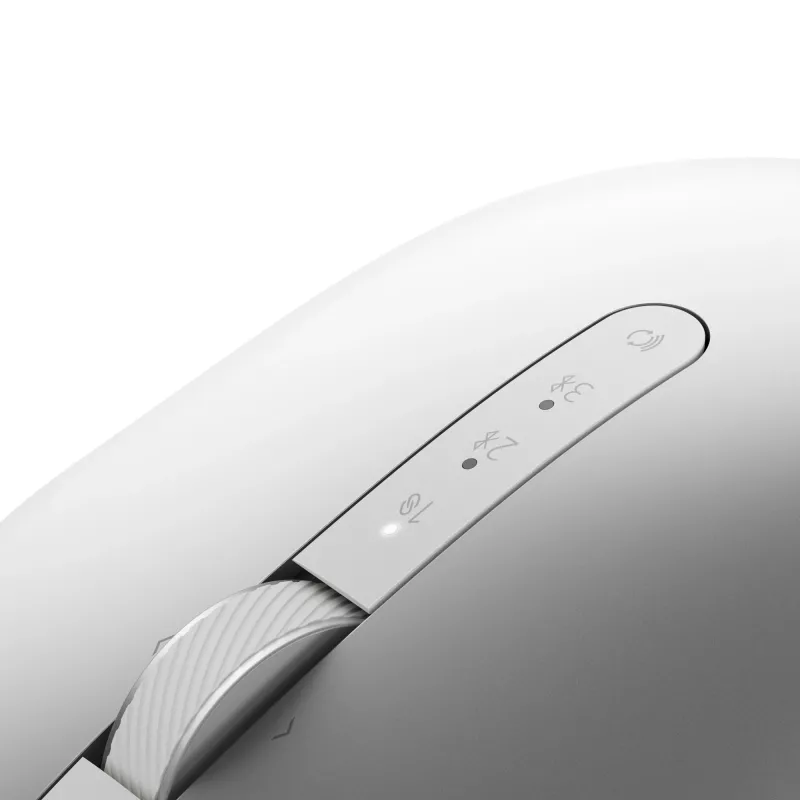 DELL Pro Premium Compact Mouse - MS7421W - Platinum Silver, ambidextrinė, optinė, RF belaidė + Bluetooth, 1600 DPI, platina, sidabrinė (atidaryta pakuotė)