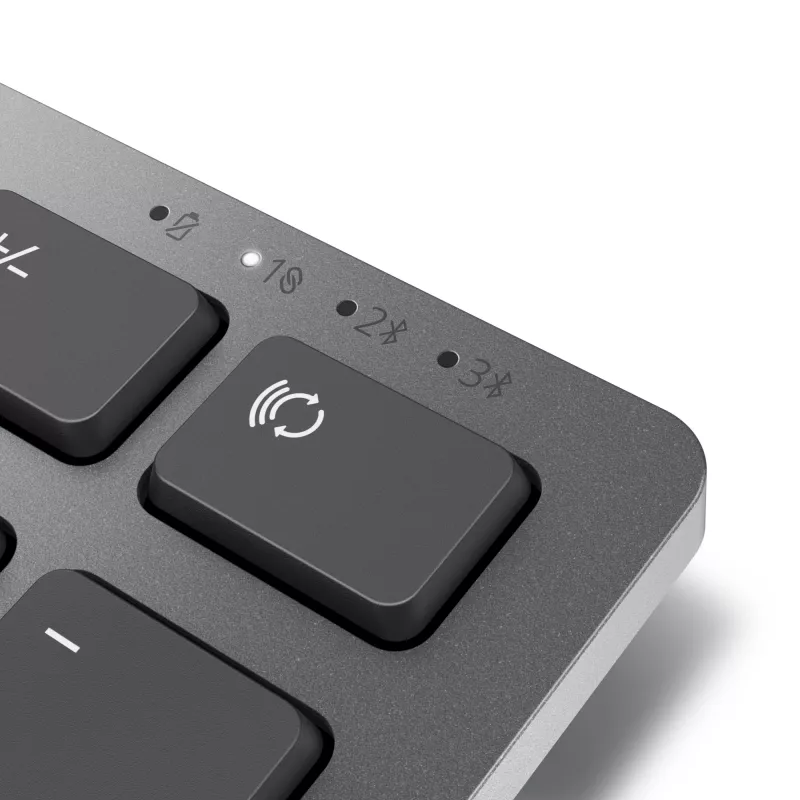 DELL Pro Plus klaviatūra ir pelė - KM7321W - US International (QWERTY)