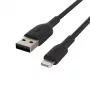 Laidinė jungtis Lightning Belkin CAA001BT0MBK 0,15 m juoda