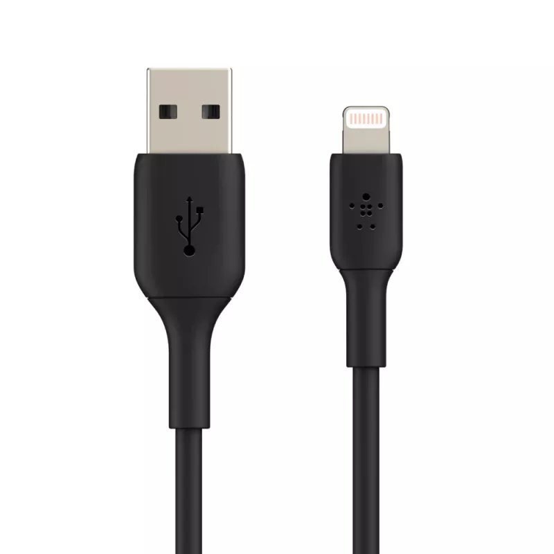 Laidinė jungtis Lightning Belkin CAA001BT0MBK 0,15 m juoda