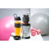 Sportinis blenderis Adler AD 4081 - nešiojamas asmeninis blenderis, 800 W maks., 0,57 L puodelis, nerūdijančio plieno peiliai, 2 buteliai