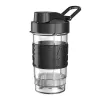 Sportinis blenderis Adler AD 4081 - nešiojamas asmeninis blenderis, 800 W maks., 0,57 L puodelis, nerūdijančio plieno peiliai, 2 buteliai