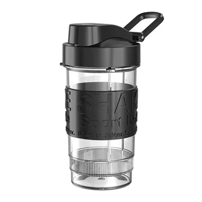 Sportinis blenderis Adler AD 4081 - nešiojamas asmeninis blenderis, 800 W maks., 0,57 L puodelis, nerūdijančio plieno peiliai, 2 buteliai