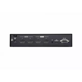 ATEN VM0202H 2x2 4K HDMI matricos jungiklis, iki 15 m, 10,2 Gbit/s, 340 MHz, 4096 x 2160, juodas