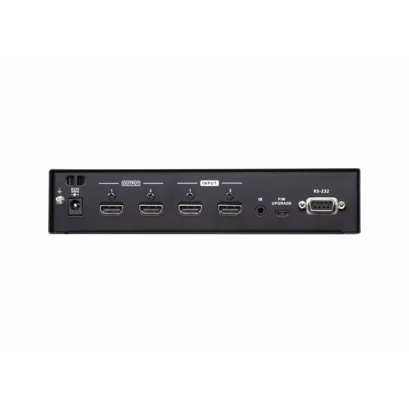 ATEN VM0202H 2x2 4K HDMI matricos jungiklis, iki 15 m, 10,2 Gbit/s, 340 MHz, 4096 x 2160, juodas