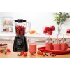 Stalinis blenderis Tefal BL4208 — 600 W, 1,25 L plastikinis indas, 2 greičiai, ledo smulkinimas, juodas