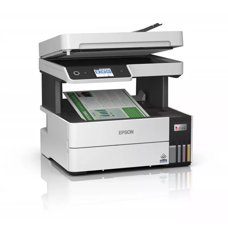 Daugiafunkcis spausdintuvas Epson EcoTank L6460 – rašalinis spalvotas, 4800x1200 dpi, 37 ppm, A4 dvipusis, Wi‑Fi, Ethernet