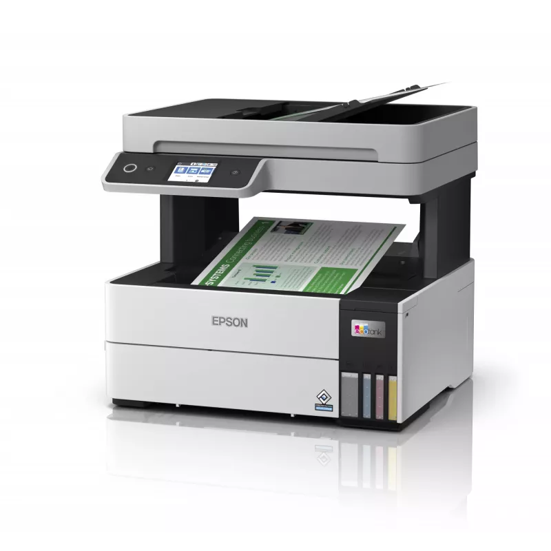 Daugiafunkcis spausdintuvas Epson EcoTank L6460 – rašalinis spalvotas, 4800x1200 dpi, 37 ppm, A4 dvipusis, Wi‑Fi, Ethernet