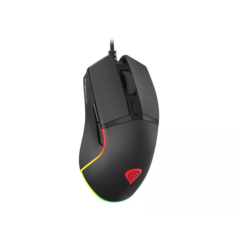 GENESIS Krypton 220 žaidimų pelė, dešinei rankai, USB Type-A, optinė, 6400 DPI