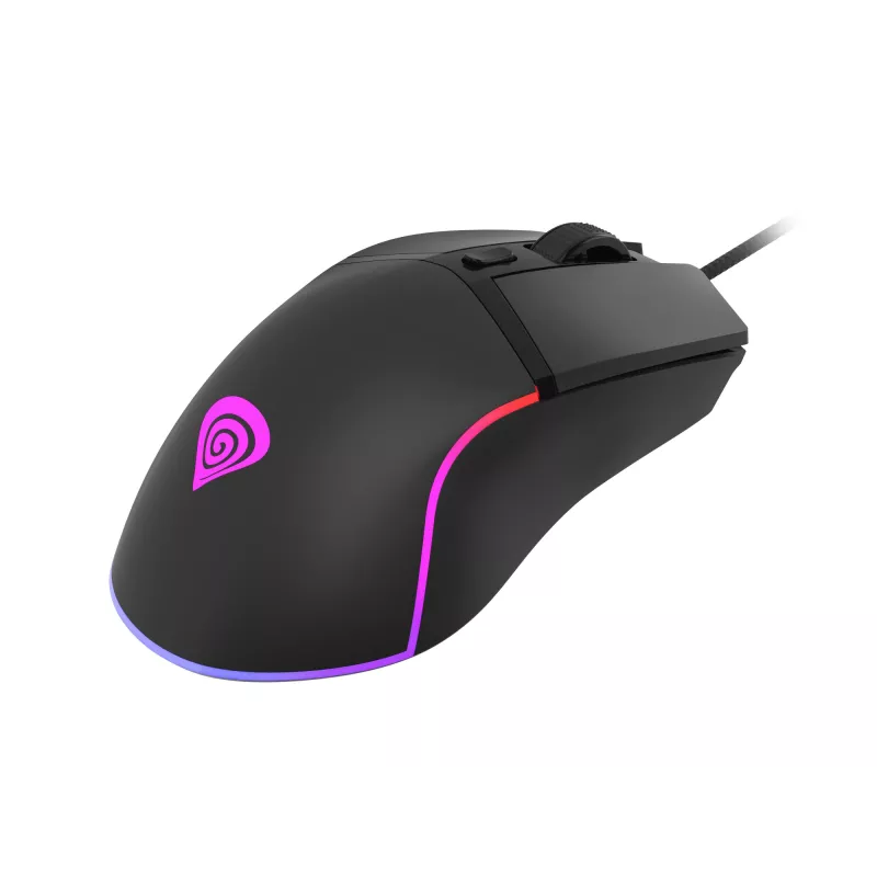 GENESIS Krypton 220 žaidimų pelė, dešinei rankai, USB Type-A, optinė, 6400 DPI