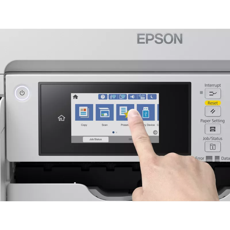 Daugiafunkcinis įrenginys Epson M15180 – rašalinė nespalvota spauda, 4800x1200 DPI, spalvotas skenavimas 1200x1200, A4, Wi‑Fi, Ethernet, dvipusė spauda