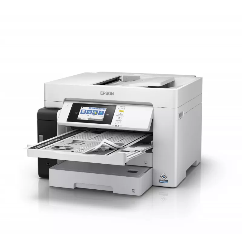 Daugiafunkcinis įrenginys Epson M15180 – rašalinė nespalvota spauda, 4800x1200 DPI, spalvotas skenavimas 1200x1200, A4, Wi‑Fi, Ethernet, dvipusė spauda