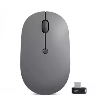 Lenovo Go USB-C belaidė pelė, biuro, abipusė, RF belaidė, optinė, 2400 DPI