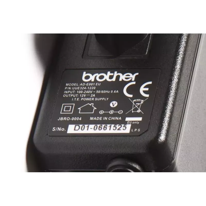 Brother ADE001EU maitinimo adapteris / keitiklis 12V DC juodas