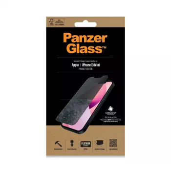 PanzerGlass ® Privatumo apsauginis stiklas iPhone 13 Mini | Standard Fit