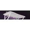 GENESIS Holm 320 RGB White stalas žaidimams