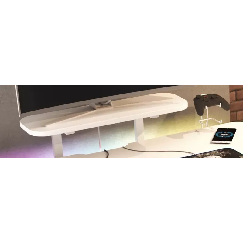 GENESIS Holm 320 RGB White stalas žaidimams