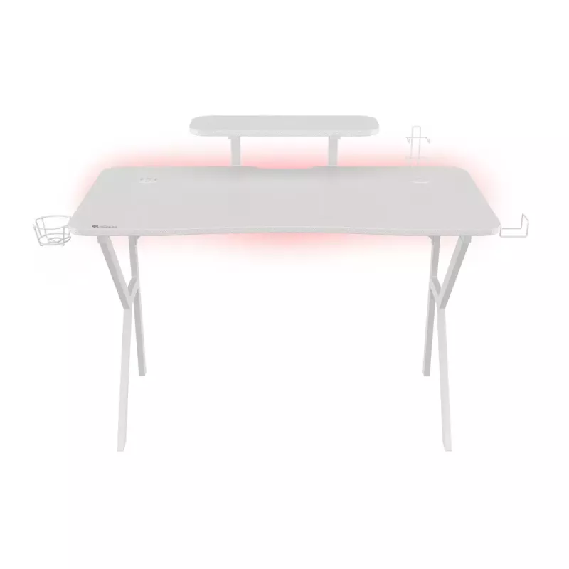 GENESIS Holm 320 RGB White stalas žaidimams