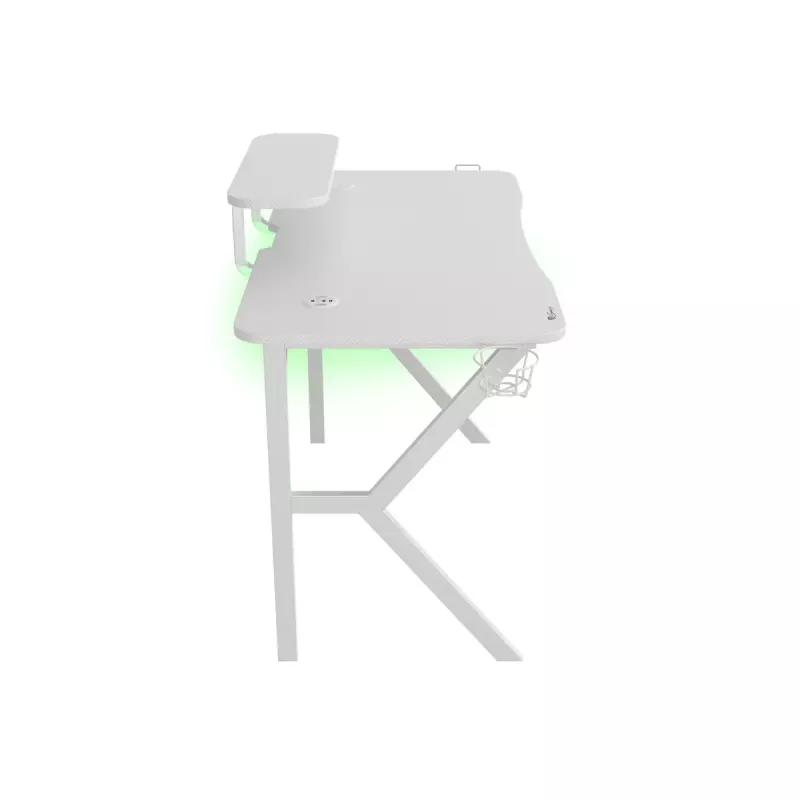 GENESIS Holm 320 RGB White stalas žaidimams