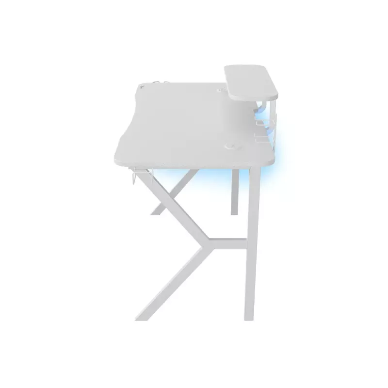 GENESIS Holm 320 RGB White stalas žaidimams