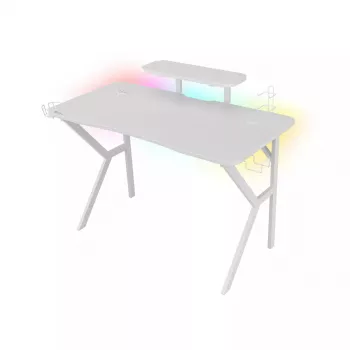GENESIS Holm 320 RGB White stalas žaidimams