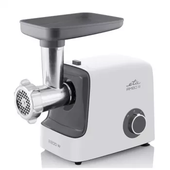 Mėsmalė ETA ETA507590000, 2200 W, 2,3 kg/min, pilkai balta