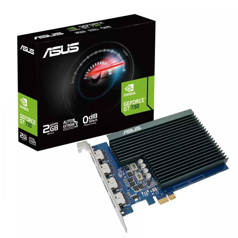 ASUS GT730-4H-SL-2GD5 NVIDIA GeForce GT 730 2 GB GDDR5 vaizdo plokštė