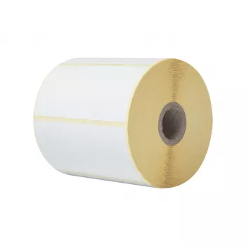 Brother BDE-1J050102-102 lipdukai etiketėms, balta, savaiminio lipnumo etiketės