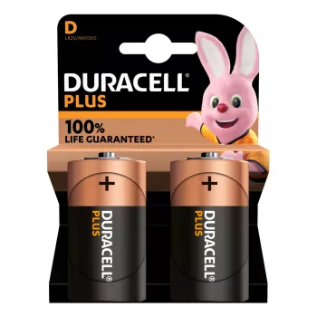 Duracell Plus 100 C baterija C tipo šarminė vienkartinė 1,5 V 2 vnt.