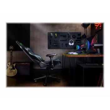 Žaidimų kėdė Razer Enki su apmušta sėdyne Juoda, 136 kg, 670x680x1380 mm