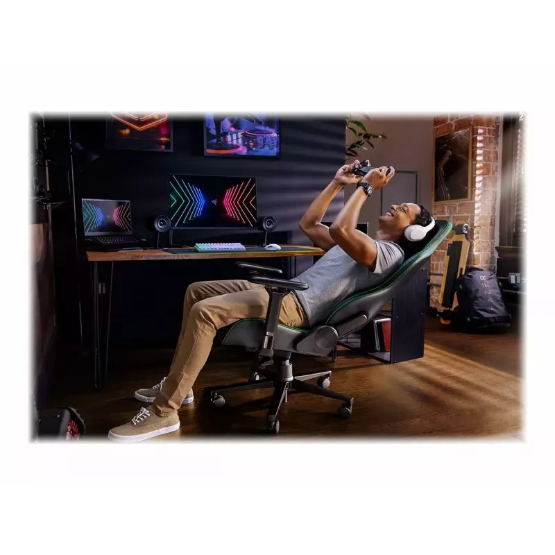 Žaidimų kėdė Razer Enki su apmušta sėdyne Juoda, 136 kg, 670x680x1380 mm