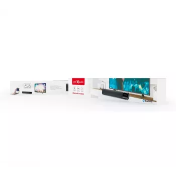 Nešiojamas stereo garsiakalbis Gembird SPK-BT-BAR400-01