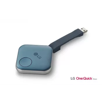 LG SC-00DA USB belaidžio ekrano dalijimosi siųstuvas (Linux, juoda/mėlyna)