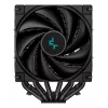 Oro aušintuvas DeepCool AK620, 12 cm, du 120 mm ventiliatoriai, 6 šilumos vamzdeliai, TDP 260 W, PWM, FDB, aukštis 160 mm, juodas