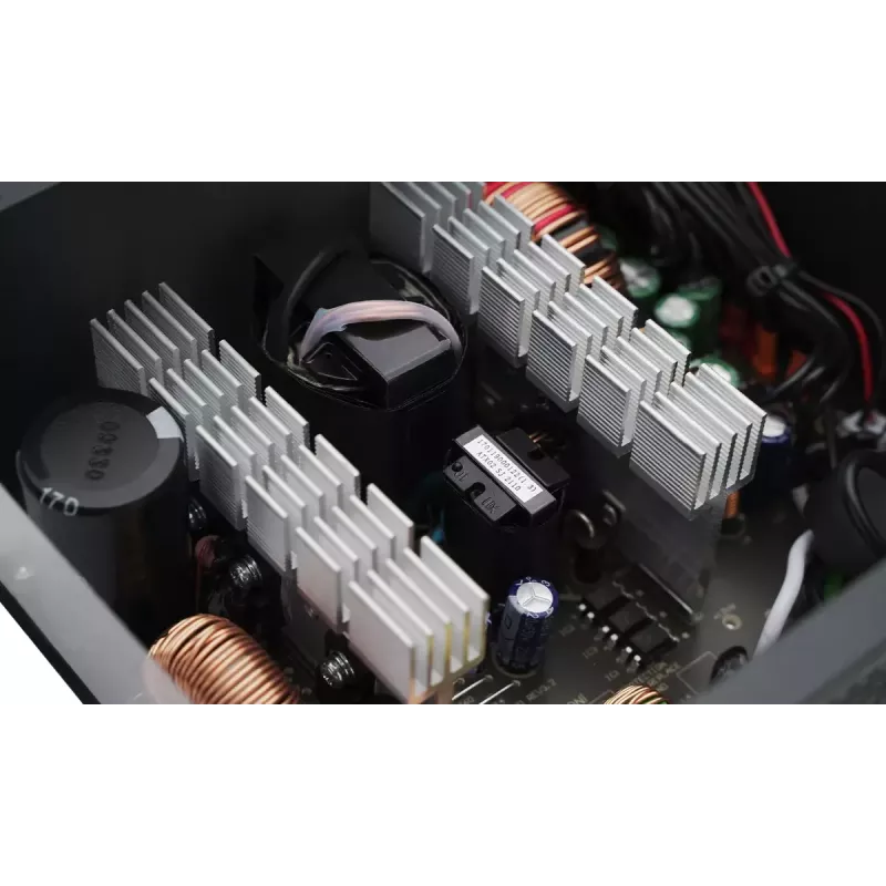 Maitinimo blokas DeepCool PF600 600 W, ATX 2.4, 80 PLUS, 48 A ant +12V, 120 mm ventiliatorius, nemodulinis