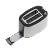 Skrudintuvas Adler AD 3214, 2 griežinėliai, nerūdijantis plienas, 900 W, 7 skrudinimo lygiai, atšildymas/pašildymas/automatinis išsijungimas