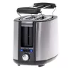 Skrudintuvas Adler AD 3214, 2 griežinėliai, nerūdijantis plienas, 900 W, 7 skrudinimo lygiai, atšildymas/pašildymas/automatinis išsijungimas